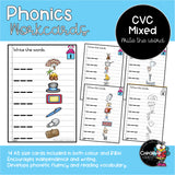Phonics Workcards (Mixed vowels) - Write the word
