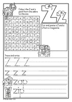 Letter recognition and handwriting practise book